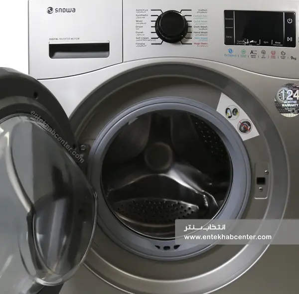 عکس داخل ماشین لباسشویی اسنوا