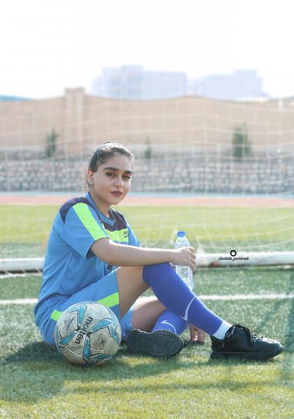 عکس پس زمینه فوتبالی دخترانه