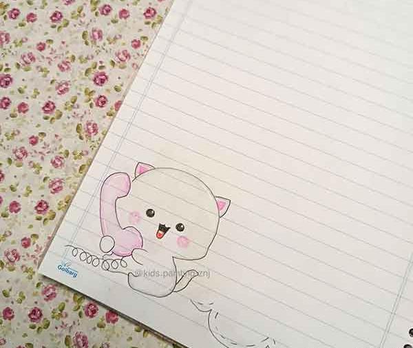 عکس ایده نقاشی کیوت