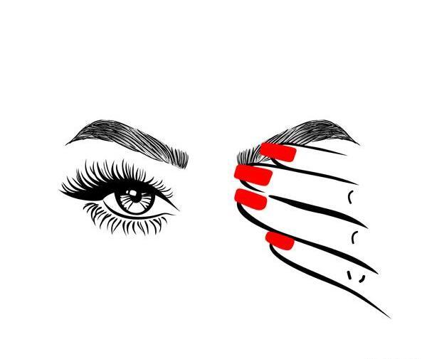 ایده عکس پروفایل مژه کار