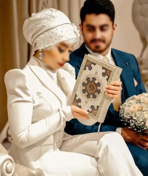 ایده عکس عقد در محضر