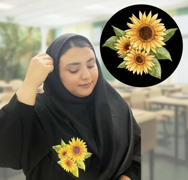 ایده عکس با گل آفتابگردان