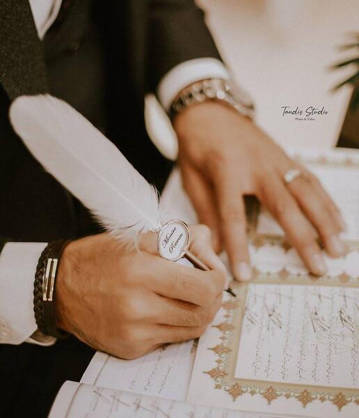 ایده عکس برای عقد محضری
