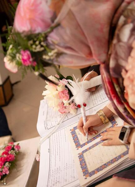 ایده عکس برای عقد محضری
