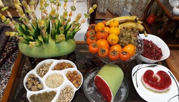ایده عکس یلدایی ساده