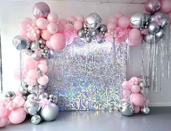 ایده عکس تولد رو دیوار
