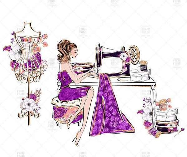 ایده عکس پروفایل خیاطی