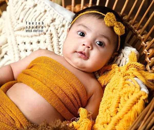 ایده عکس نوزاد در آتلیه