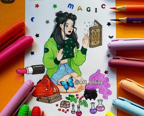 عکس ایده ی نقاشی