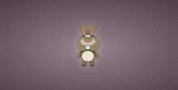 عکس پس زمینه خرگوش بنفش