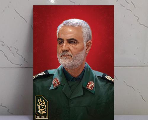 عکس با کیفیت سردار سلیمانی