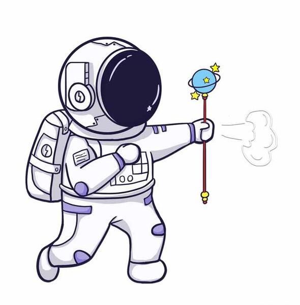 عکس با کیفیت فضانورد