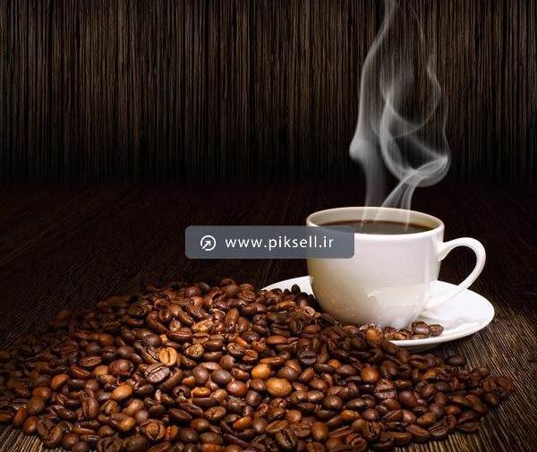 عکس با کیفیت فنجان قهوه