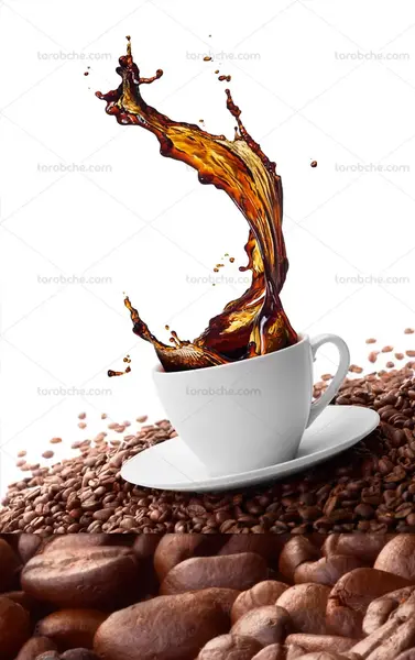 عکس با کیفیت دانه قهوه