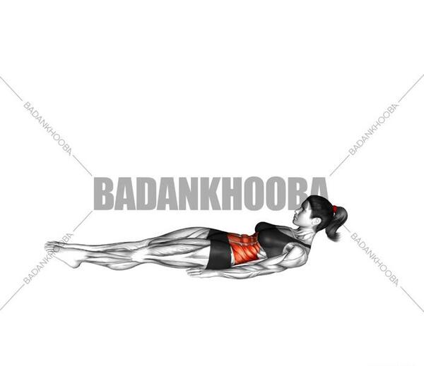 عکس ایستاده و خوابیده شکم