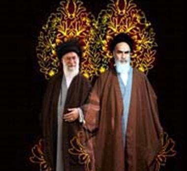 عکس ایستاده امام خامنه ای