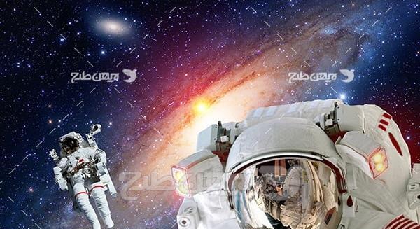 عکس فضانورد با کیفیت بالا