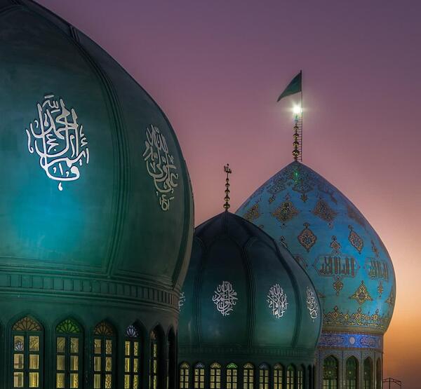 عکس باکیفیت از مسجد جمکران