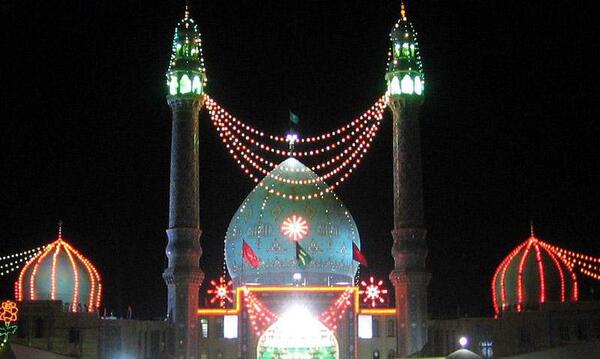 عکس باکیفیت از مسجد جمکران