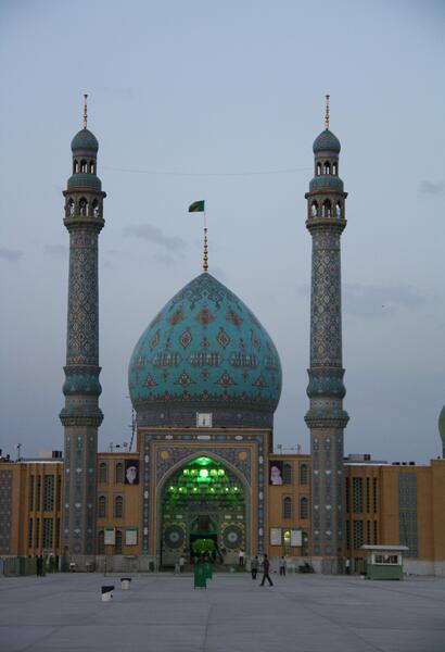 عکس باکیفیت از مسجد جمکران
