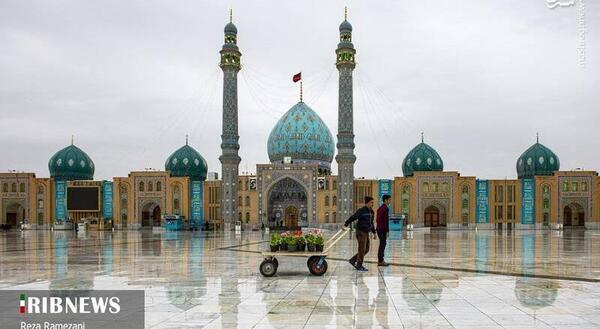 عکس باکیفیت از مسجد جمکران