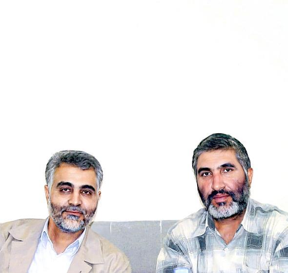 عکس سردار کاظمی و سلیمانی