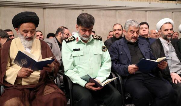 عکس سردار رادان در جبهه