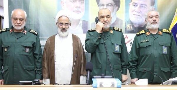 عکس سردار سلامی اول انقلاب