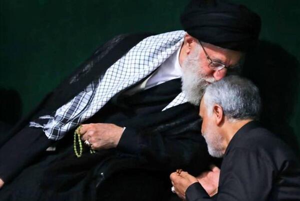 عکس رهبر سردار و رئیسی