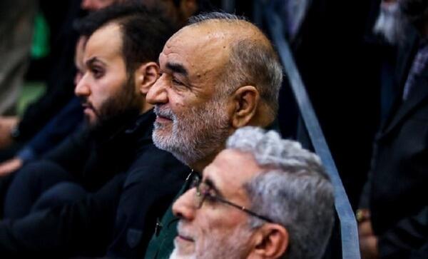 عکس سردار قاآنی و سلیمانی