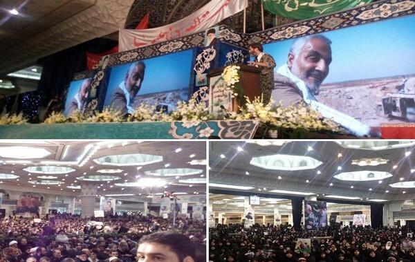 عکس سردار قاآنی و سلیمانی