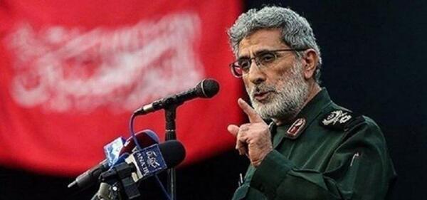 عکس سردار قاآنی در اسرائیل