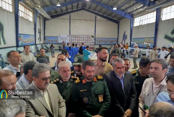 عکس سردار باقری در دلفان