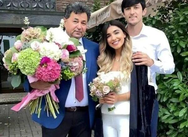 عکس سردار ازمون و همسرش