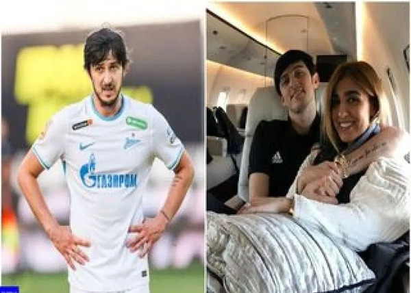 عکس سردار ازمون و همسرش