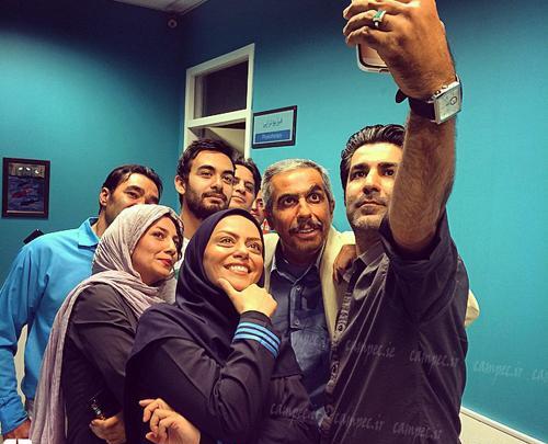 عکس بازیگران سریال در حاشیه