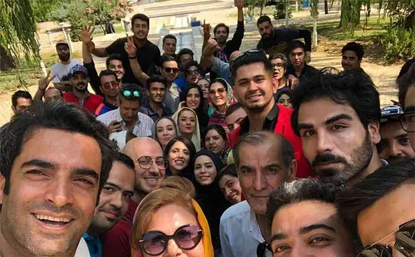 عکس حدیث در فیلم دلدادگان
