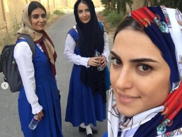 عکس فرزانه سریال دلدادگان