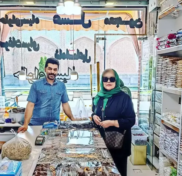 عکس مرضیه سریال دلدادگان