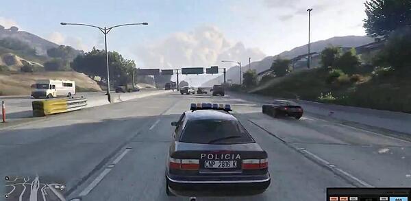 عکس ماشین زانتیا پلیس