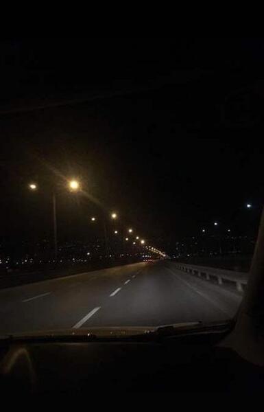 عکس فیک ماشین در شب