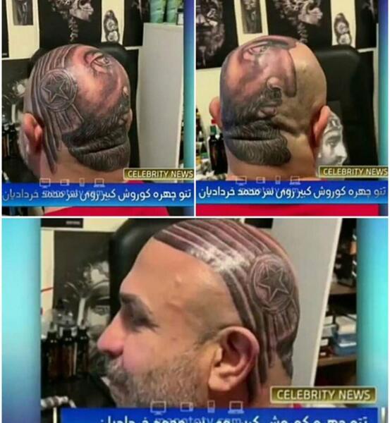 عکس تاتو کف دست تتلو