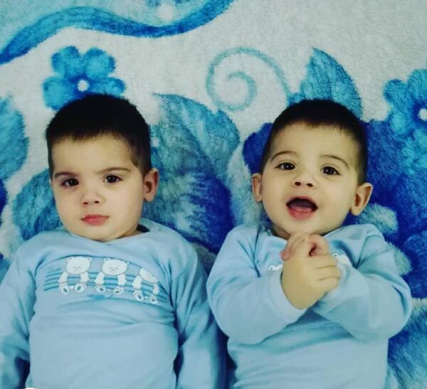 عکس بچه های خوشگل دوقلو