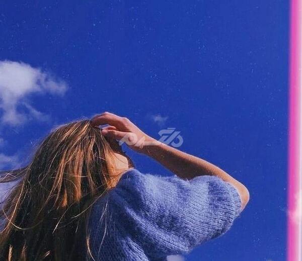عکس پروفایل دخترونه رنگ بنفش