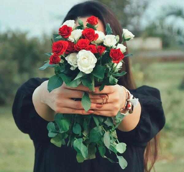 عکس پروفایل گل صورتی دخترانه