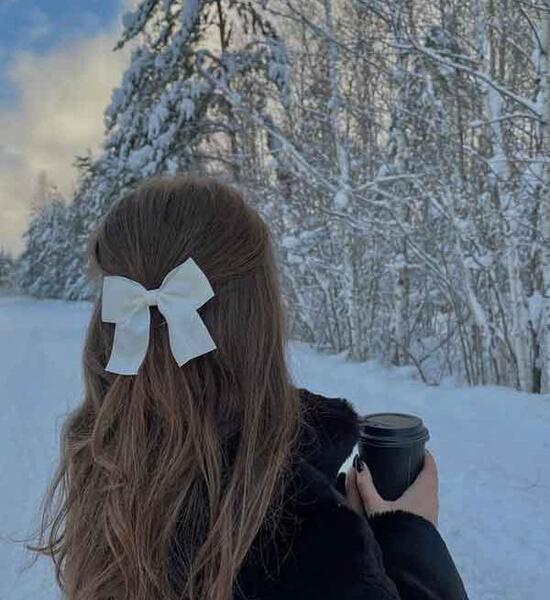 عکس پروفایل زمستانی خاص دخترانه