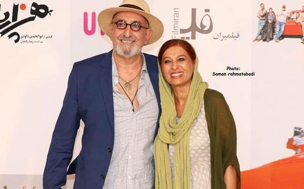 عکس همسر فرهاد آئیش