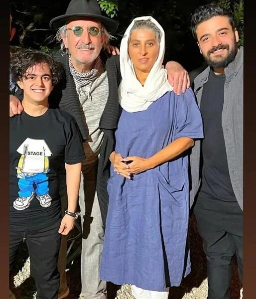 عکس همسر فرهاد آئیش