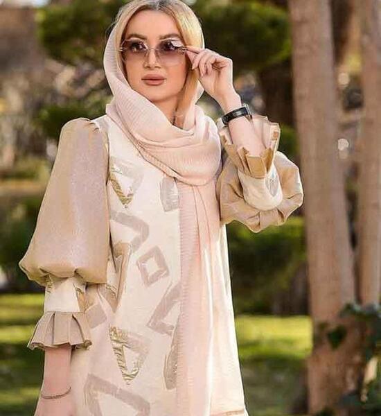 عکس مدل مانتو آستین پفی و مچی