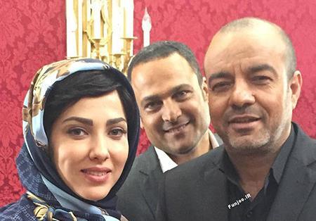 عکس بازیگر سعید آقاخانی و همسرش